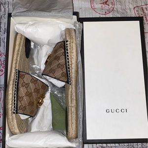 Gucci Matelasse Sandals
